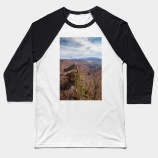 Rabenklippe, Brocken, forest, Harz, winter, cliff Baseball T-Shirt